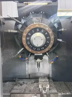 Used KEMAT T 400 Drilling and Tapping Center with Siemens Control photo 5
