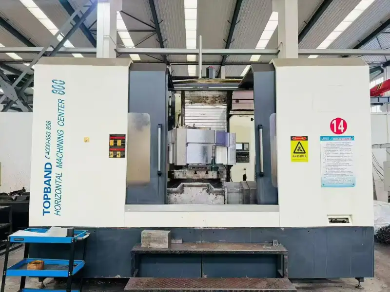 Used Tuobang 800 Horizontal Machining Center with FANUC MF photo 1