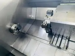 Used Dalian DL-25 M/1000 Heavy-Duty Slant-Bed Turret CNC Lathe with FANUC photo 5