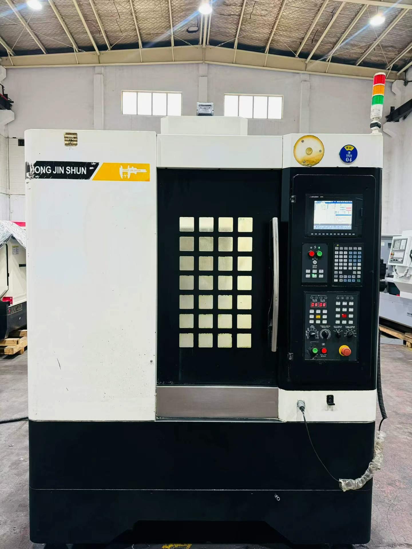 Used Hongjinshun T 5 Drilling and Tapping Center with Mitsubishi M 70