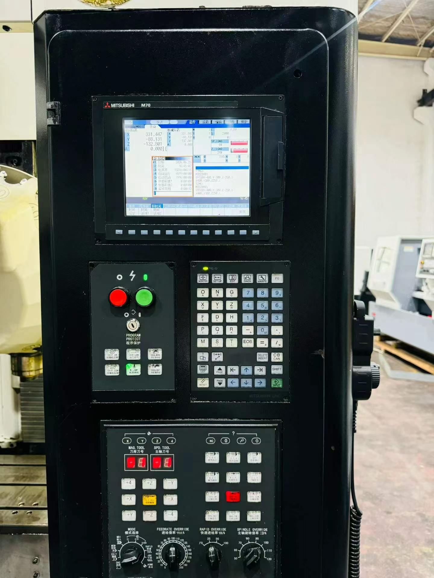 Used Hongjinshun T 5 Drilling and Tapping Center with Mitsubishi M 70 photo 5