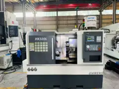 Used Jiamengzi HK 500 L Slant-Bed Turret CNC Lathe with SYNTEC 21 TA photo 1