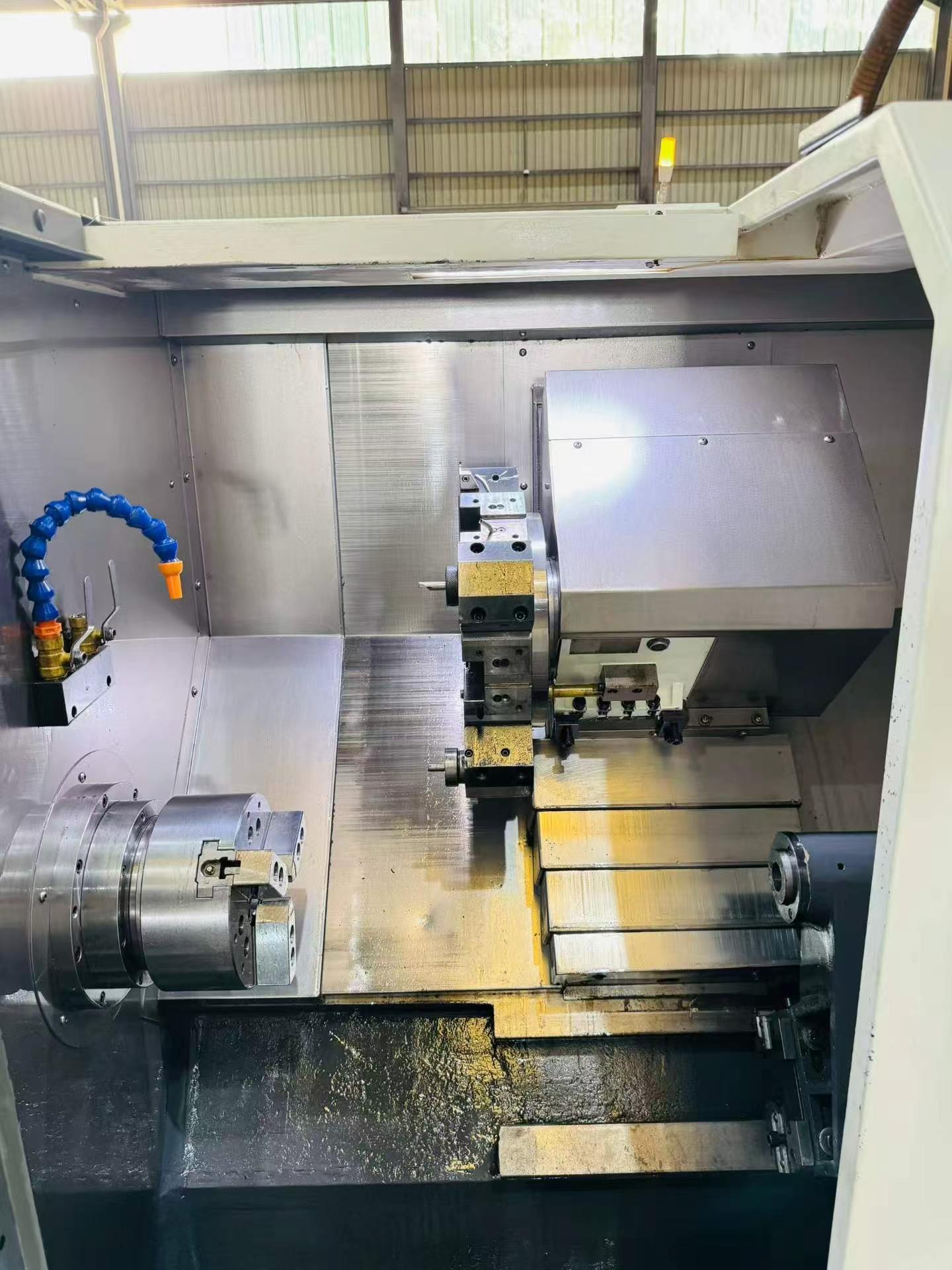 Used Jiamengzi HK 500 L Slant-Bed Turret CNC Lathe with SYNTEC 21 TA photo 4