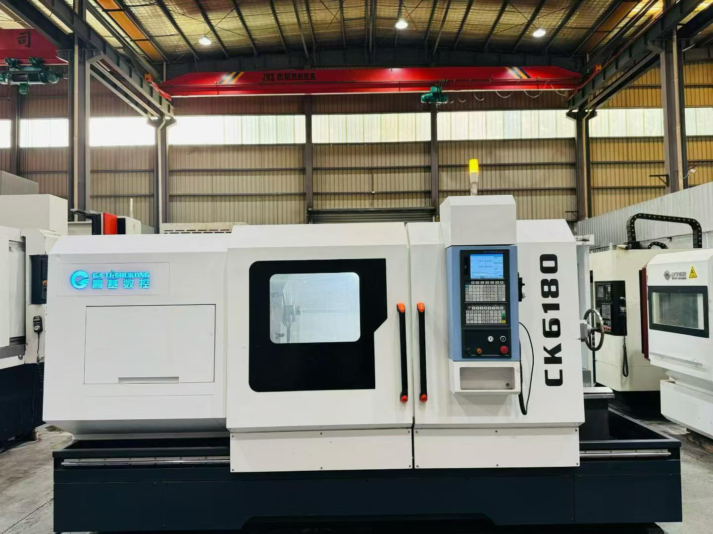 Used Nanjing Gaoji CK 6180/1500 CNC Lathe with GSK 980 TB 3i/TC 3 photo 2