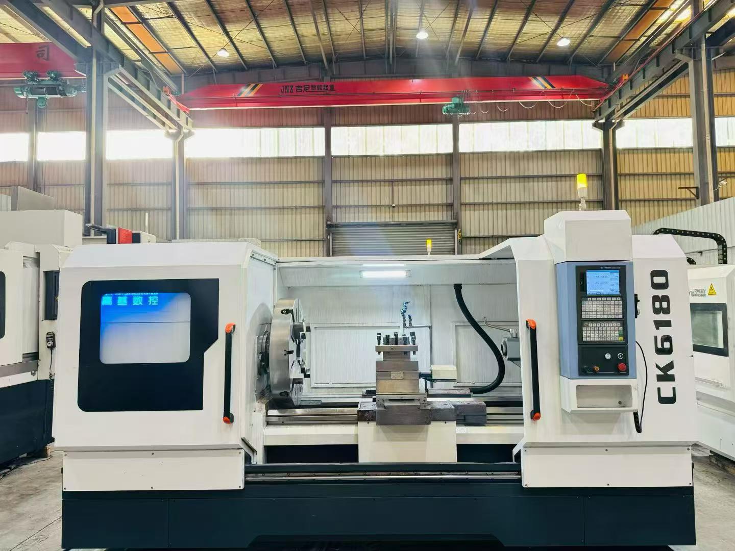 Used Nanjing Gaoji CK 6180/1500 CNC Lathe with GSK 980 TB 3i/TC 3 photo 3
