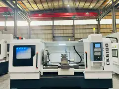 Used Nanjing Gaoji CK 6180/1500 CNC Lathe with GSK 980 TB 3i/TC 3 photo 3