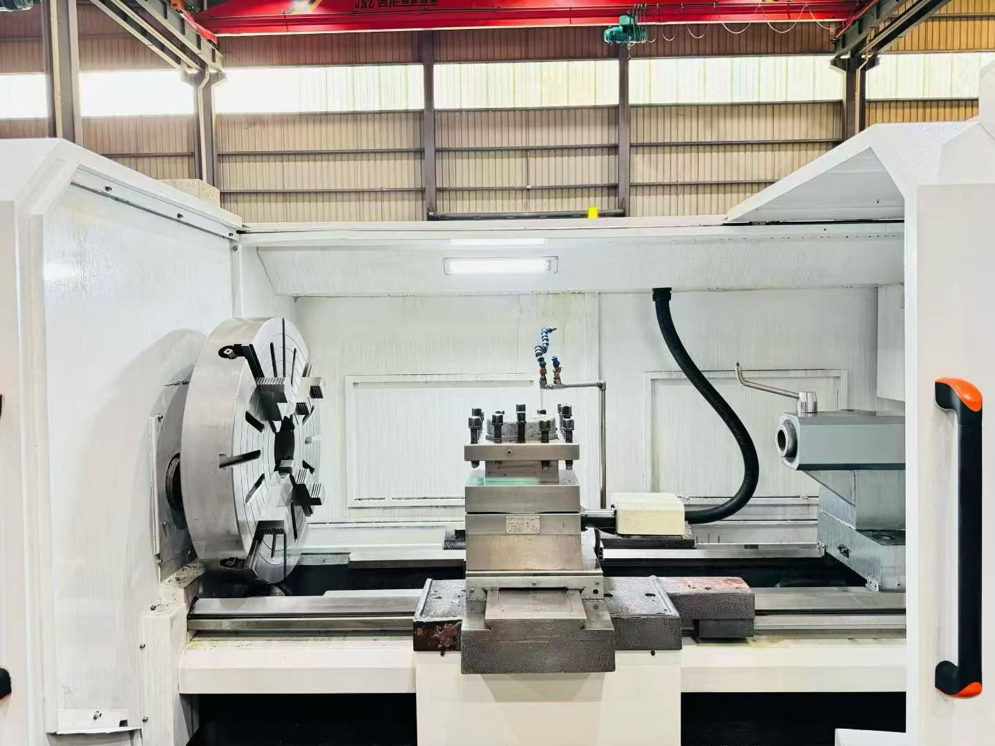 Used Nanjing Gaoji CK 6180/1500 CNC Lathe with GSK 980 TB 3i/TC 3 photo 4