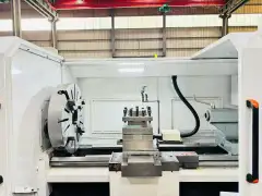 Used Nanjing Gaoji CK 6180/1500 CNC Lathe with GSK 980 TB 3i/TC 3 photo 4