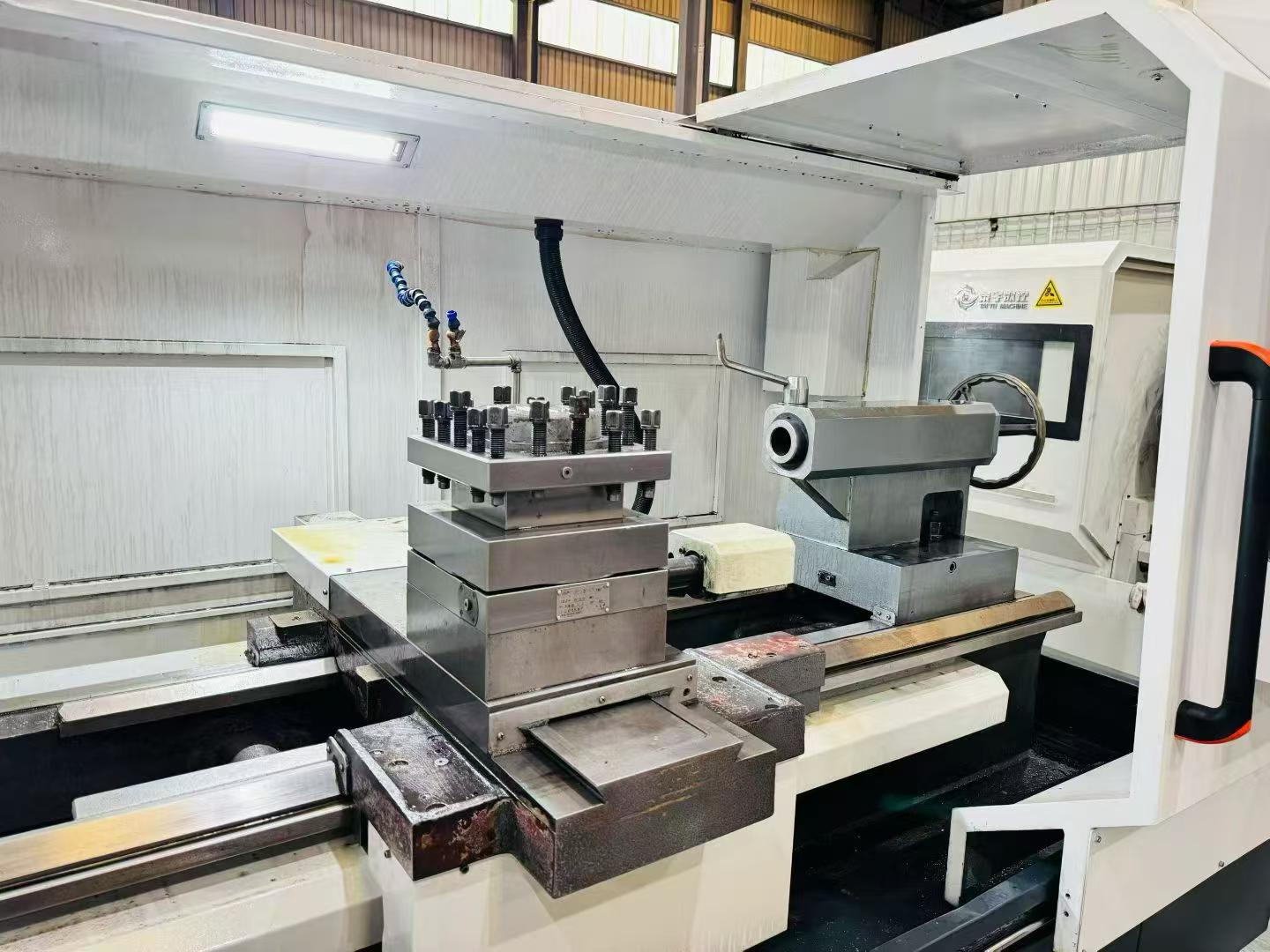 Used Nanjing Gaoji CK 6180/1500 CNC Lathe with GSK 980 TB 3i/TC 3 photo 5