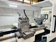 Used Nanjing Gaoji CK 6180/1500 CNC Lathe with GSK 980 TB 3i/TC 3 photo 5