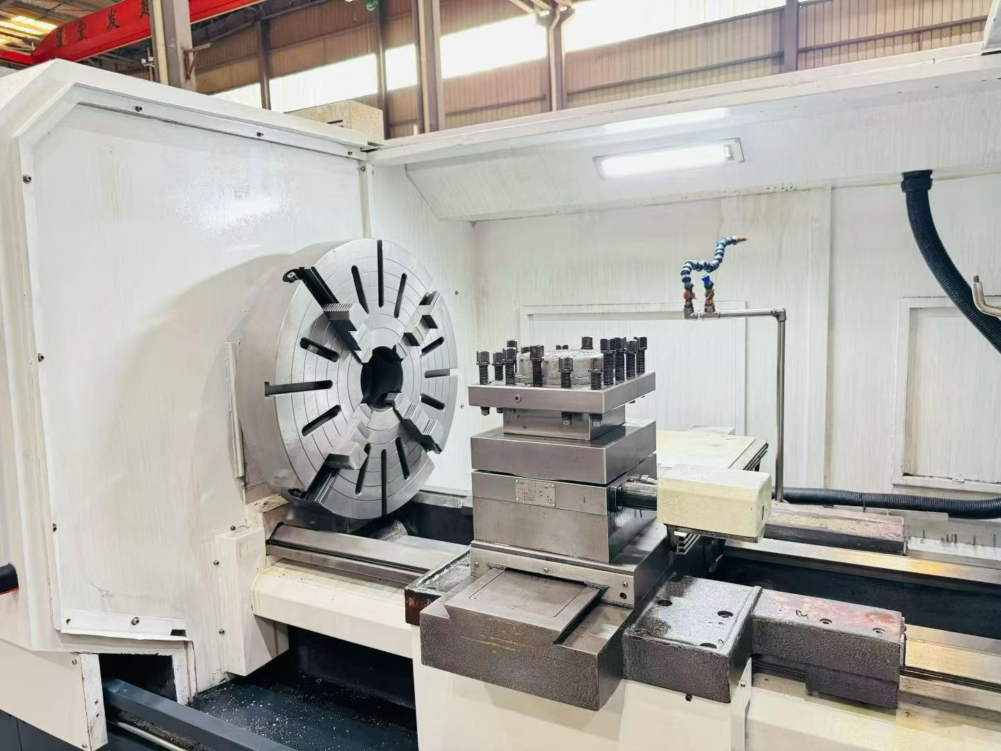 Used Nanjing Gaoji CK 6180/1500 CNC Lathe with GSK 980 TB 3i/TC 3 photo 6