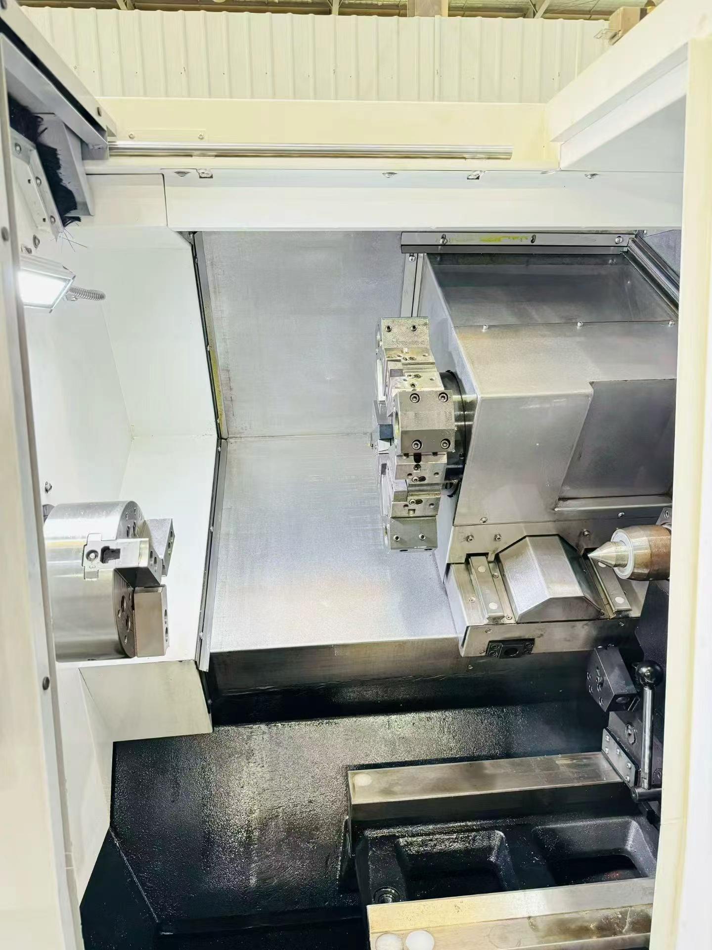 Used Shenyang HTC 40 E Turret-Type CNC Lathe with GSK 988 TA photo 4