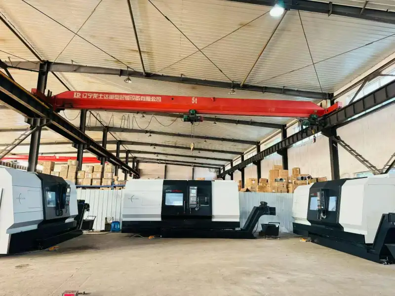 Used Shenyang HTC 40150 N Large Slant-Bed CNC Lathe with FANUC TD photo 1