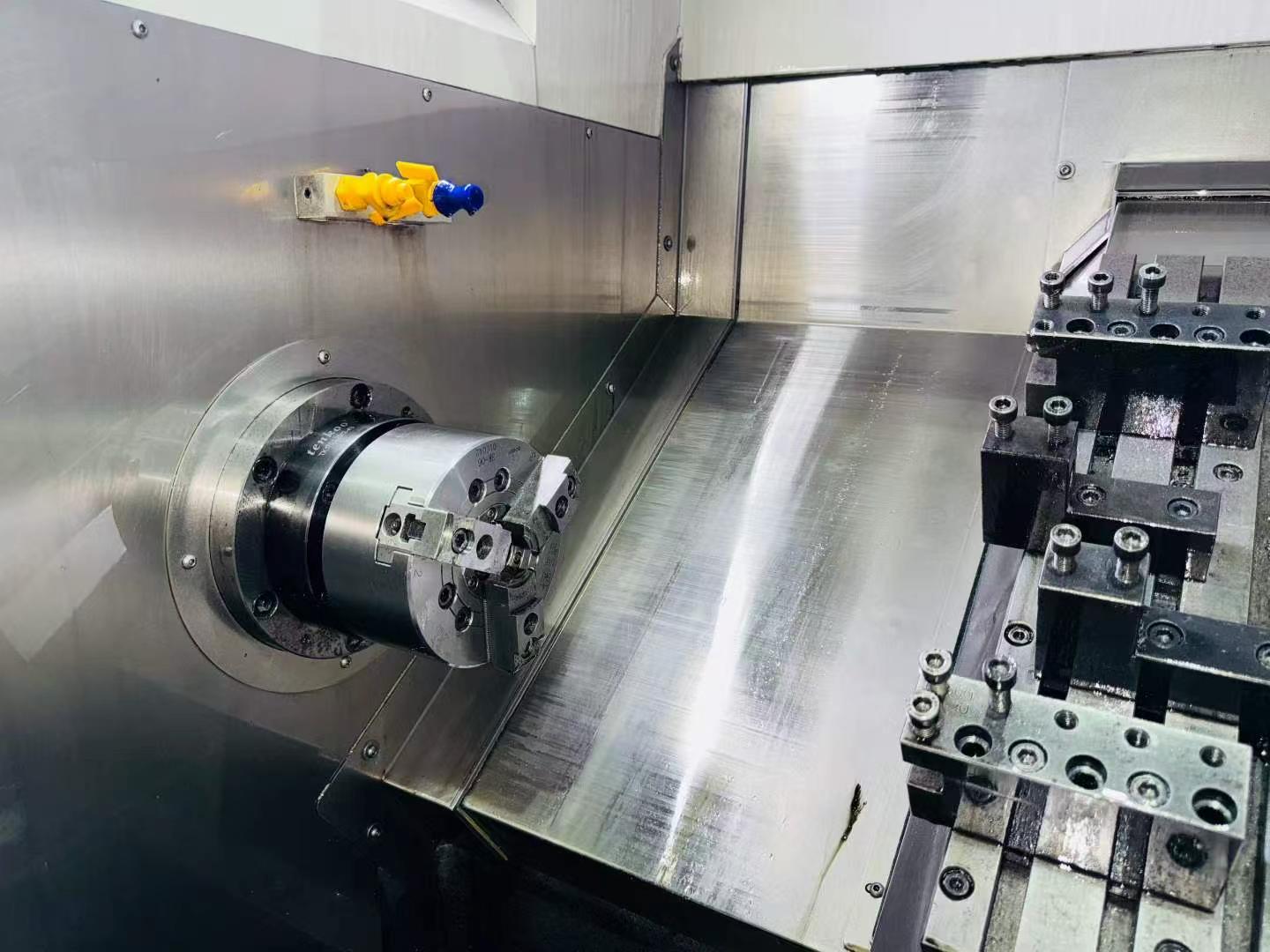 Used JP 46 Slant-Bed Gang-Type CNC Lathe photo 4