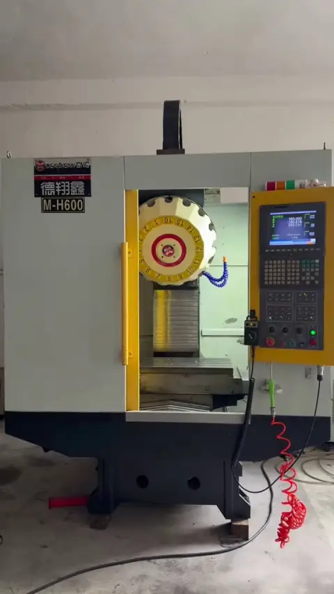 Centro de taladrado y roscado Dexiangxin T 6 usado con control SYNTEC 21 MA