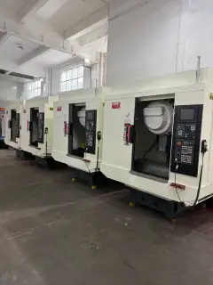 Used JiRFINE T-7 C Vertical Machining Center with Mitsubishi M 80 photo 3