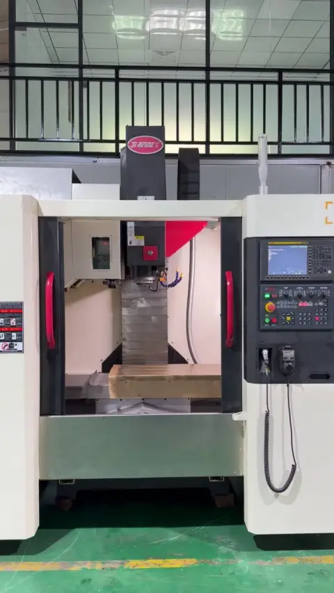 مركز تصنيع عمودي JiRFINE V 8 مستعمل مع FANUC 0i-MF Plus
