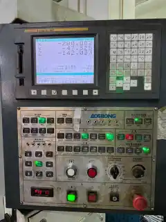 Used Aoslong V 8 Vertical Machining Center with FANUC 0i-MD photo 3