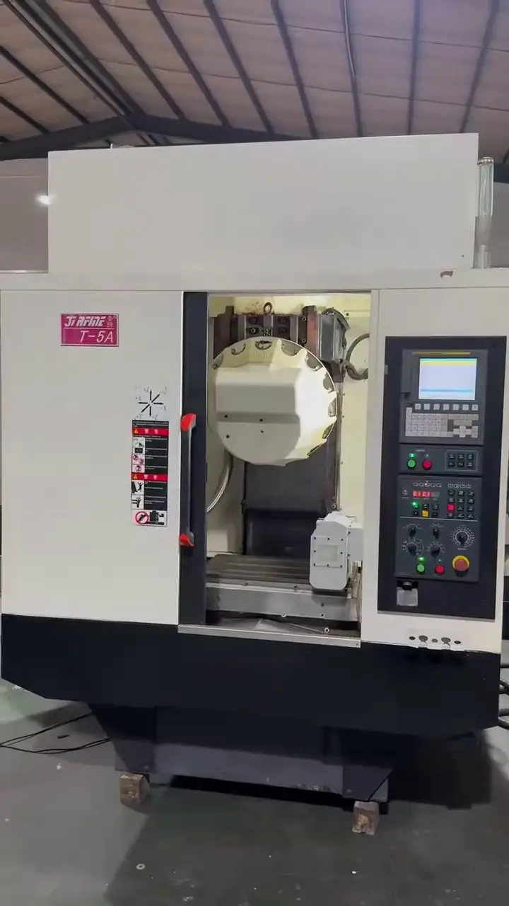 Used Qiaofeng T 5 A CNC Drilling and Tapping Center with 4 th Axis video thumbnail