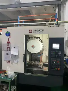 Used Taiqun 600 S CNC Vertical Machining Center with Mitsubishi M 80 A Controller photo 1