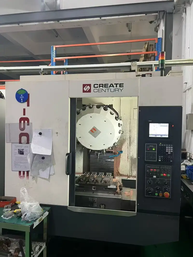 Used Taiqun 600 S CNC Vertical Machining Center with Mitsubishi M 80 A Controller photo 1