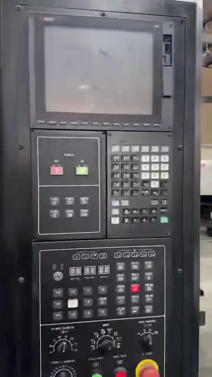 Used Taiqun 856 CNC Machining Center with Mitsubishi M 80 Control video thumbnail