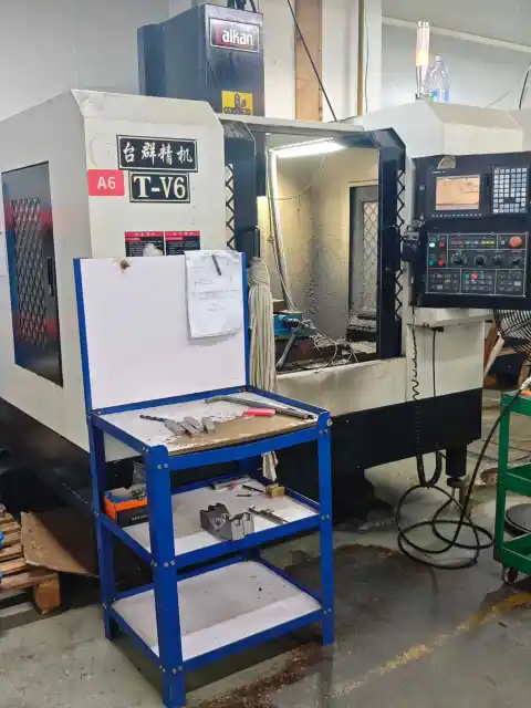 Used TAIQUN V 6 Vertical Machining Center with Mitsubishi M 70 Control