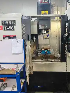 Used TAIQUN V 6 Vertical Machining Center with Mitsubishi M 70 Control photo 2