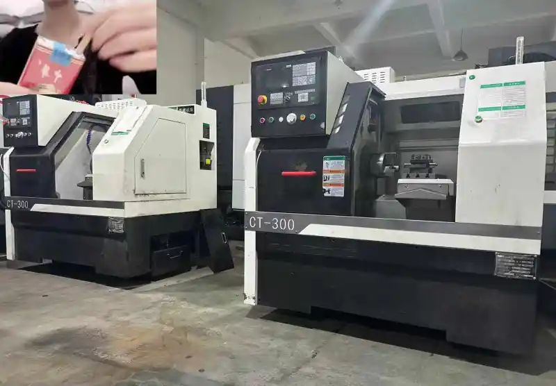 Qiaofeng 0640 CNC Lathe – 2 Units, 90% New, Package Deal photo 1
