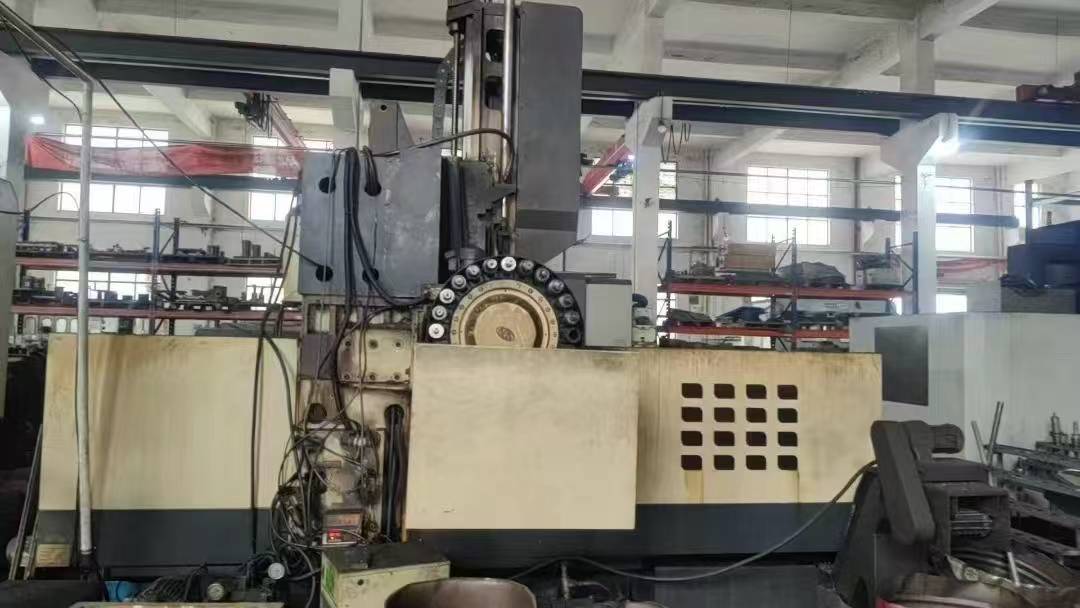Used Shanghai Baiji 1614 Gantry Machining Center with FANUC MD photo 2