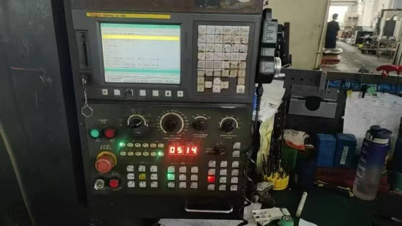 Used Shanghai Baiji 1614 Gantry Machining Center with FANUC MD photo 3
