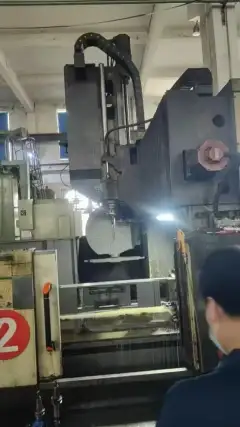 Used Shanghai Baiji 1614 Gantry Machining Center with FANUC MD photo 5