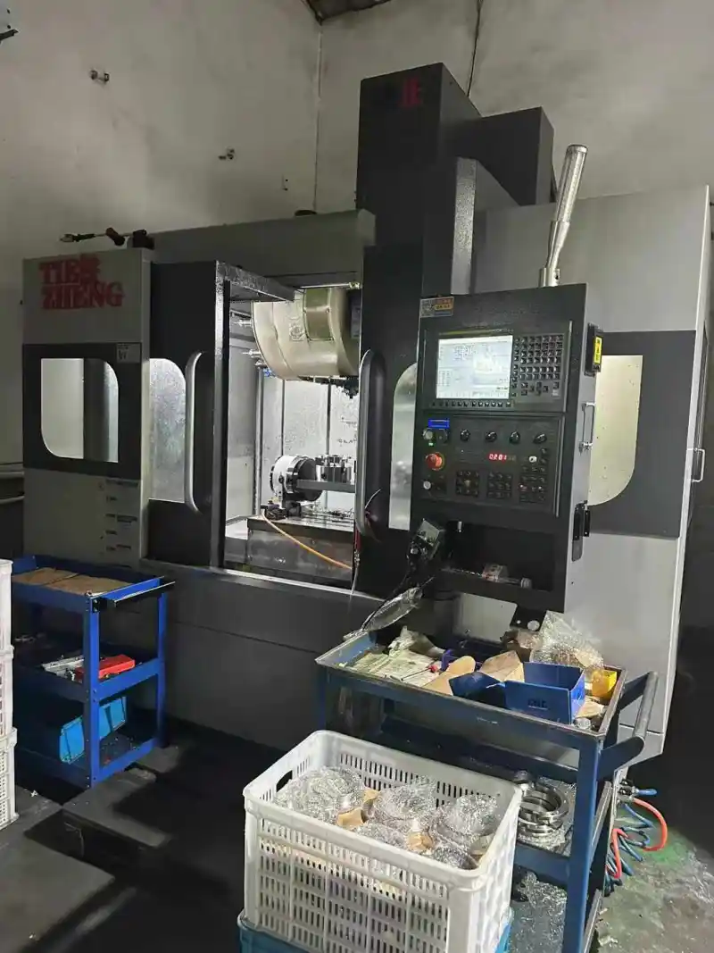 Tiezheng 855 Machining Center (Two Units) with FANUC and Mitsubishi Controls photo 1