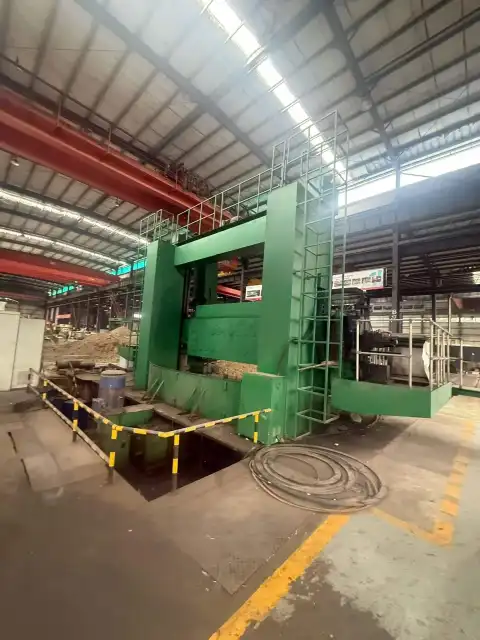 Used Qiyi 5 m CNC Vertical Lathe with Siemens Control