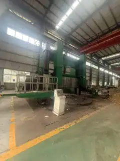 Used Qiyi 5 m CNC Vertical Lathe with Siemens Control photo 2