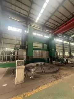 Used Qiyi 5 m CNC Vertical Lathe with Siemens Control photo 4