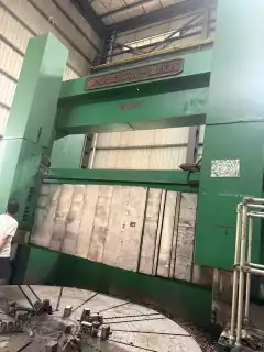 Used Qiyi 5 m CNC Vertical Lathe with Siemens Control photo 7