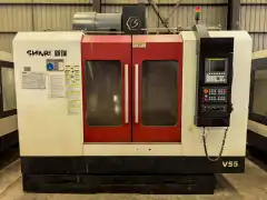 Used SHINRI V 55 Linear Guideway Vertical Machining Center with FANUC photo 1