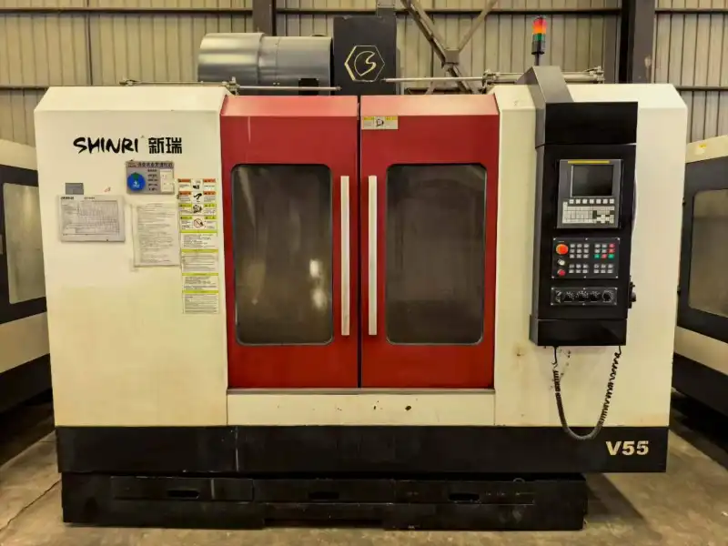 Used SHINRI V 55 Linear Guideway Vertical Machining Center with FANUC photo 1