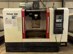 Used SHINRI V 55 Linear Guideway Vertical Machining Center with FANUC photo 2