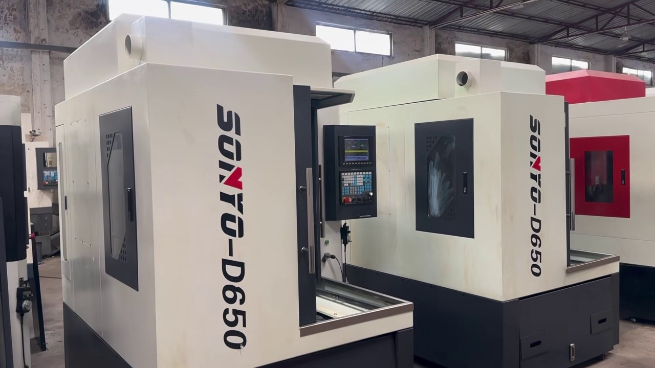 Two Used Qiaodi 650 Mold Machining Centers with SYNTEC 22 MA video thumbnail