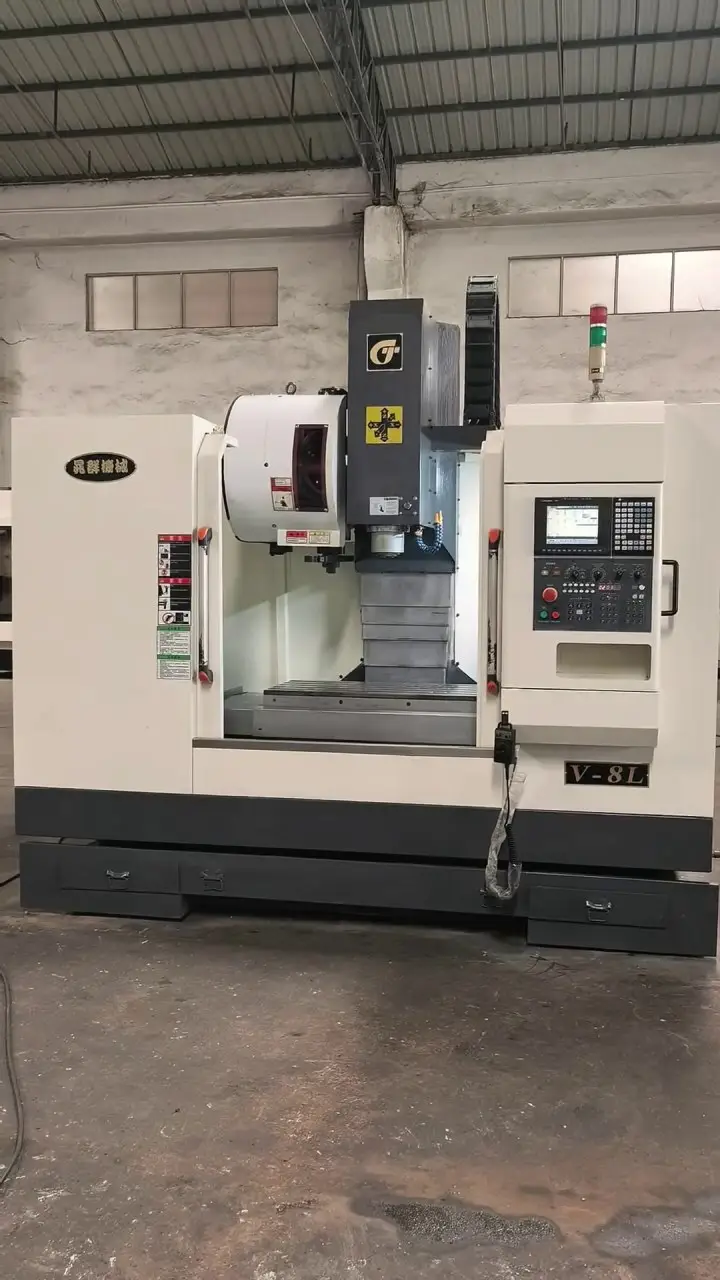 Used Chaoqun 850 L Vertical Machining Center with Mitsubishi M 70 video thumbnail