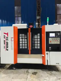 Used Taixin 850 Vertical Machining Center with Mitsubishi M 80 photo 6