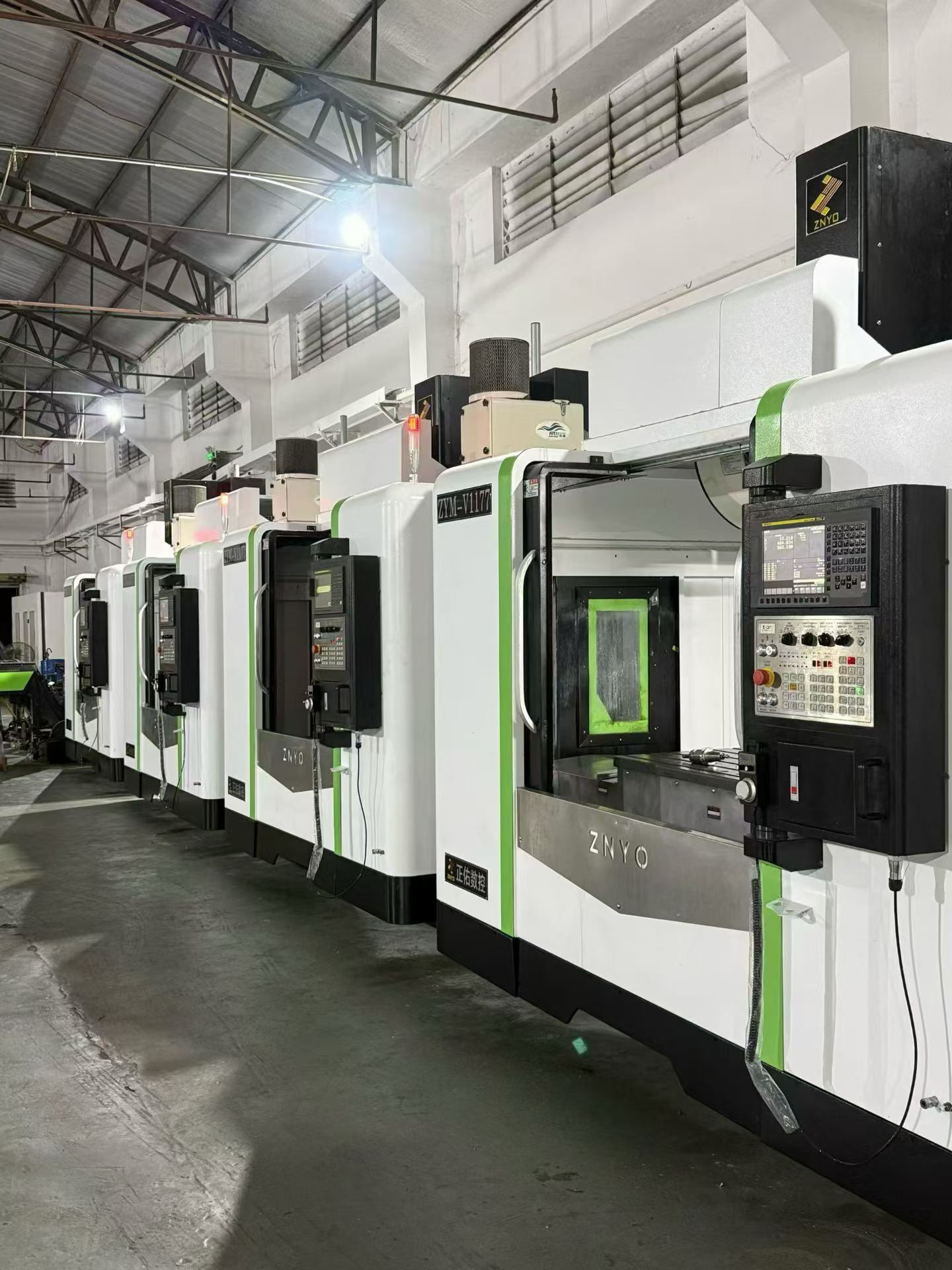 Used Zhengyou V 1170 Machining Center with FANUC MF Plus photo 5