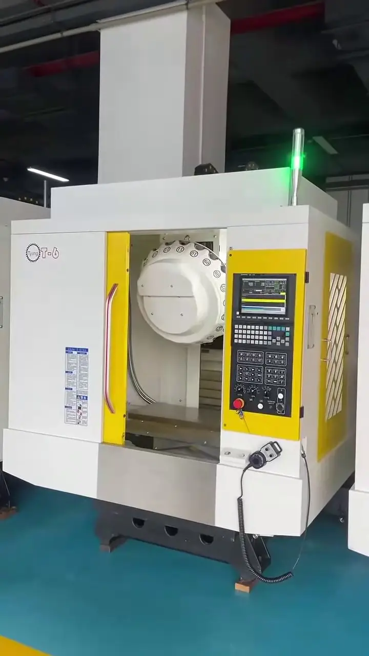 Nearly New T 6 Drilling and Tapping Center with BT30 Spindle and SYNTEC 22 MA Plus video thumbnail