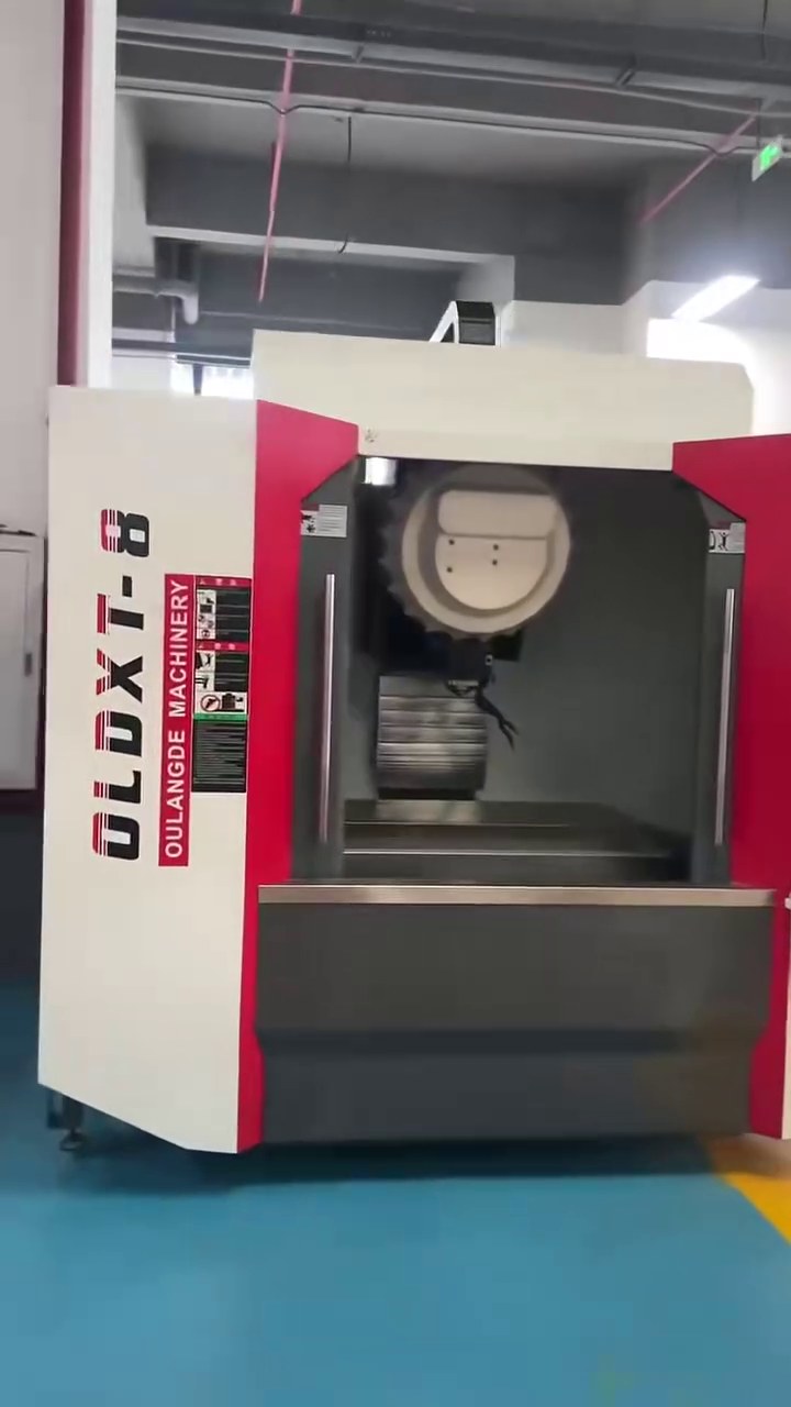 Used Oulangde T 8 CNC Drilling and Tapping Center with Mitsubishi M 80 video thumbnail