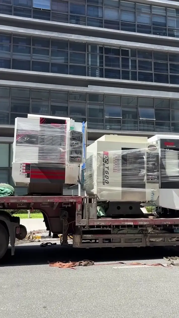 Used Taizheng 855/1165 & Baolida T 600 CNC Machining Centers with Mitsubishi M 80 for Sale video thumbnail