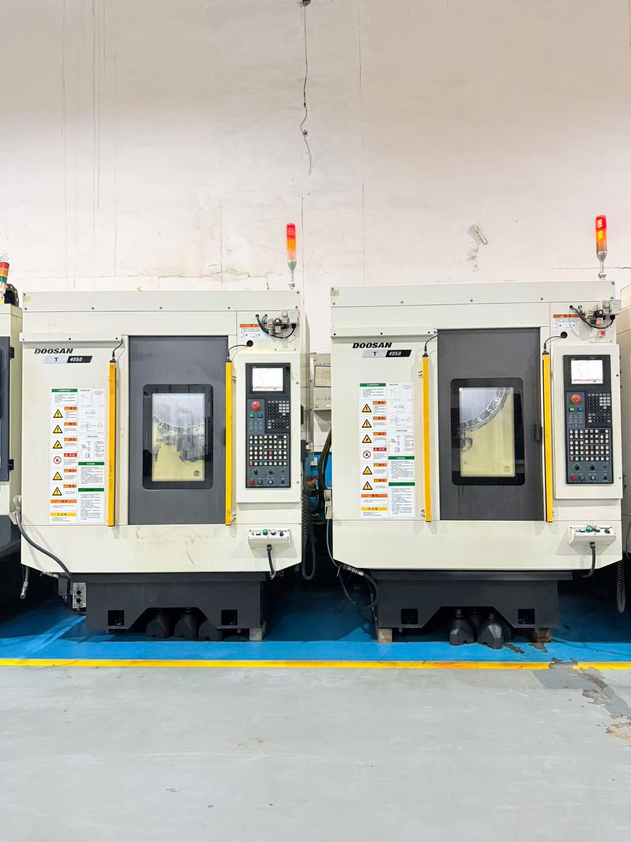 Used DN Solutions T 4050 Drilling and Tapping Center with Mitsubishi M 80 A photo 6