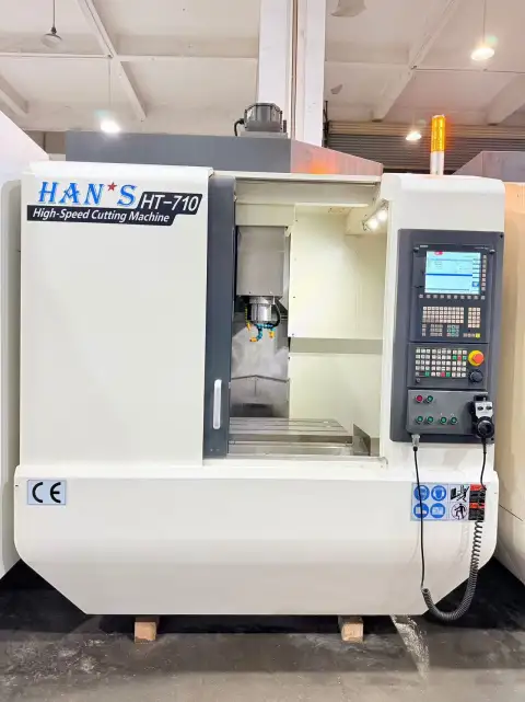 Used Han's HT-710 Vertical Machining Center with Siemens 828 D for Sale
