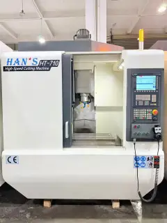 Used Han's HT-710 Vertical Machining Center with Siemens 828 D for Sale photo 3